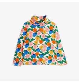Mini Rodini Violas aop turtleneck