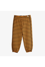 Mini Rodini Striped aop sweatpants brown