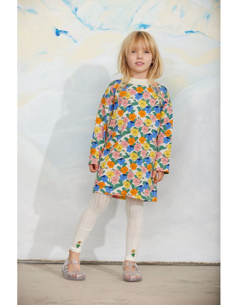 Mini Rodini Violas aop ls dress