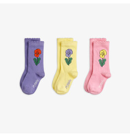 Mini Rodini Violas 3-pack socks