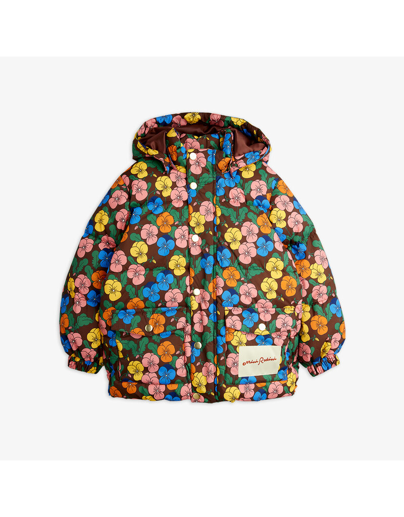 Mini Rodini Violas aop heavy puffer