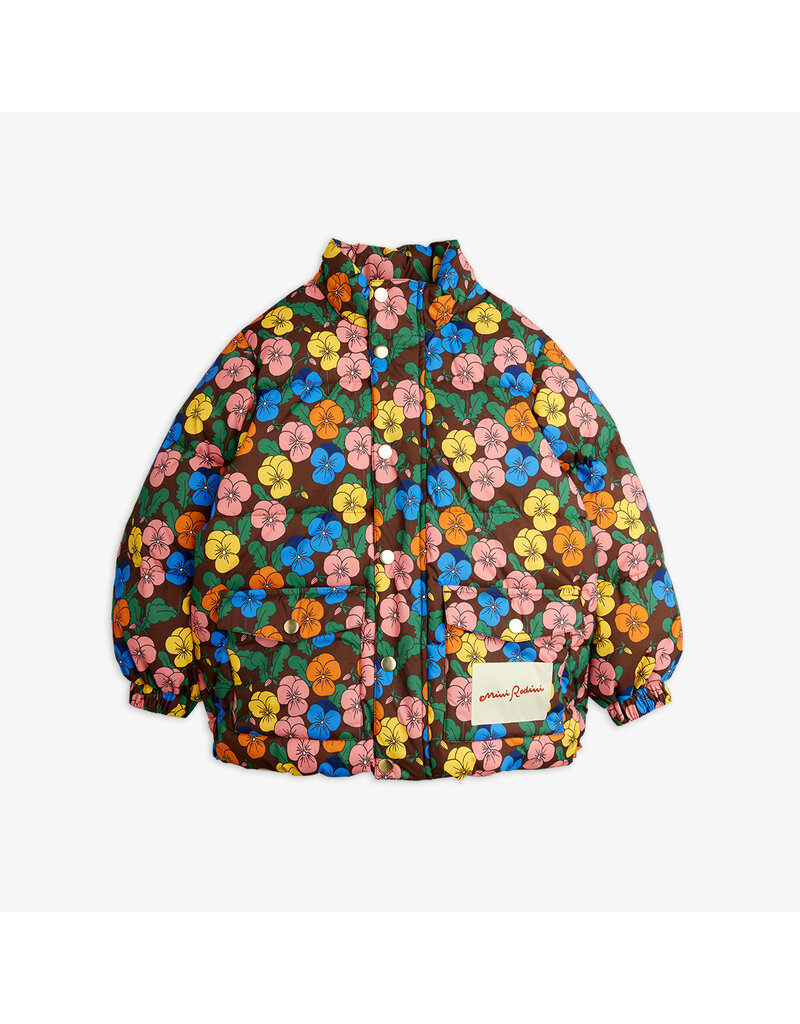 Mini Rodini Violas aop heavy puffer