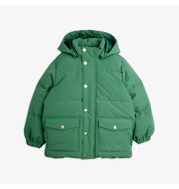 Mini Rodini Solid heavy puffer green