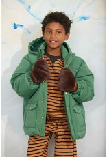 Mini Rodini Solid heavy puffer green