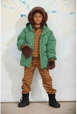 Mini Rodini Solid heavy puffer green