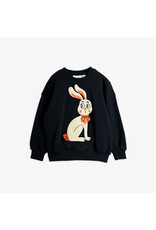 Mini Rodini Rabbit application sweatshirt black