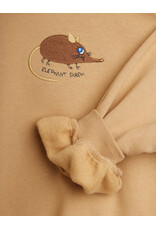 Mini Rodini Elephant shrew emb sweatshirt beige