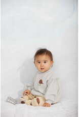 Mini Rodini Elephant shrew emb sweatshirt grey melange