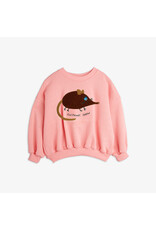 Mini Rodini Elephant shrew chenille sweatshirt pink