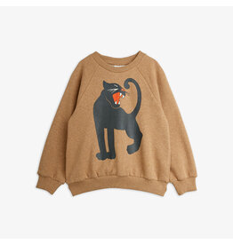 Mini Rodini Panther sp melange sweatshirt brown