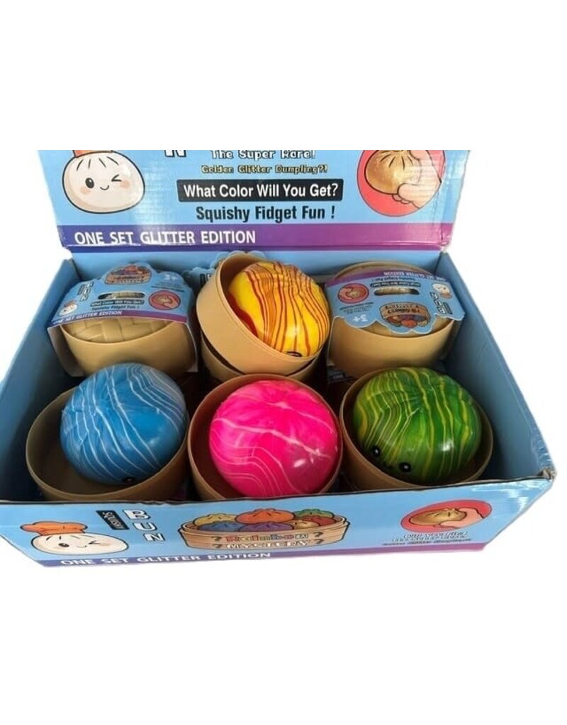 Dumpling Squishy Marble/Rainbow