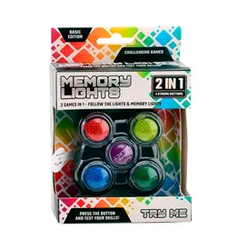 Memoryspel met licht en geluid