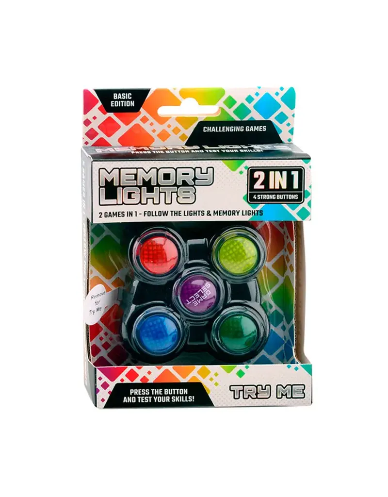 Memoryspel met licht en geluid