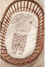 Feetje Vestje gebreid - The Knits Zand
