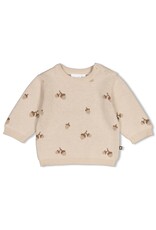 Feetje Sweater gebreid AO - The Knits Zand