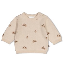 Feetje Sweater gebreid AO - The Knits Zand