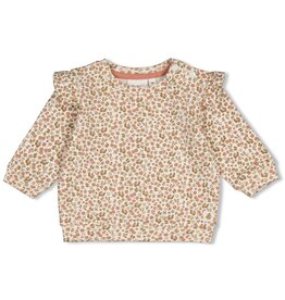 Feetje Sweater AOP - Fall in Love Offwhite
