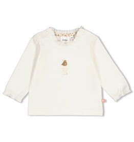 Feetje Longsleeve - Fall in Love Offwhite
