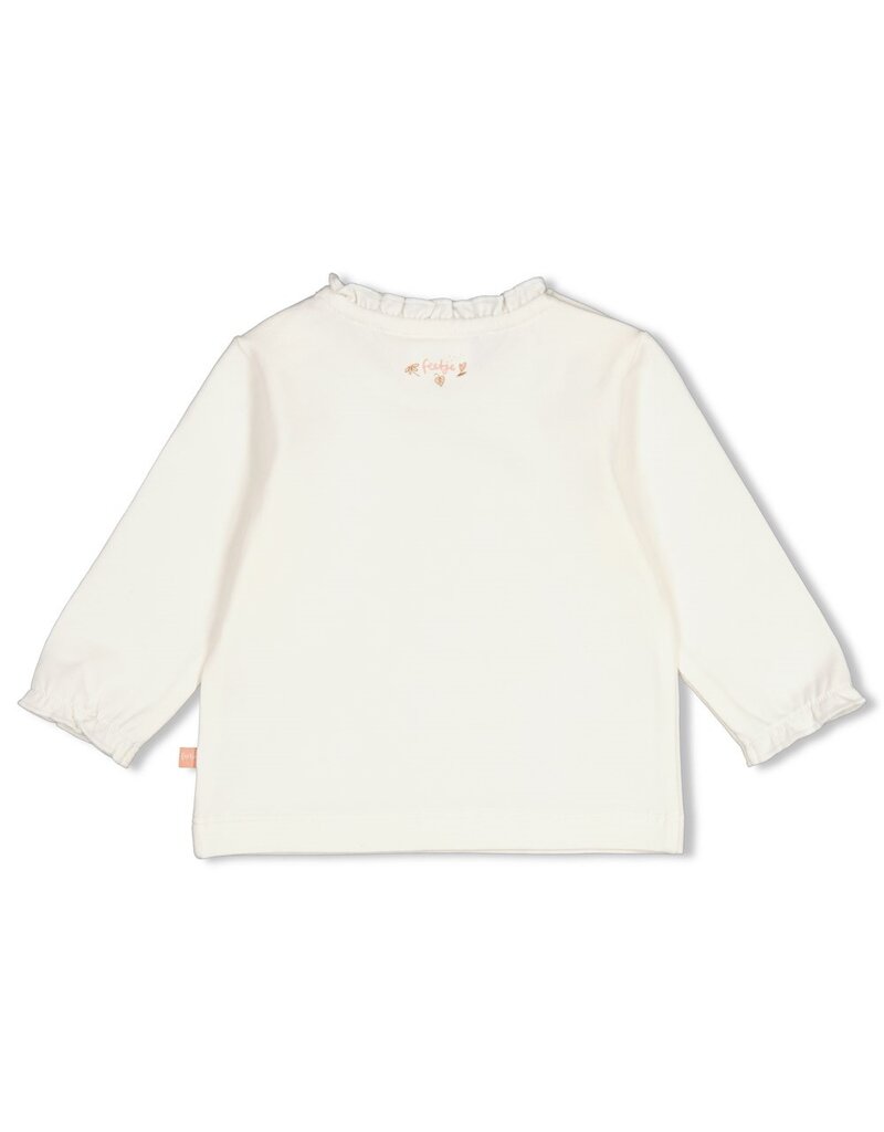 Feetje Longsleeve - Fall in Love Offwhite