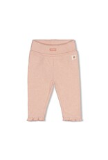 Feetje Broek rib - Fall in Love Roze Melange