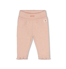 Feetje Broek rib - Fall in Love Roze Melange