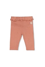 Feetje Legging pointelle rib - Fall in Love Roze