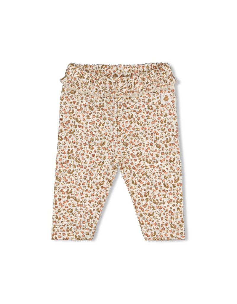 Feetje Legging AOP - Fall in Love Offwhite