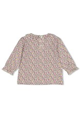 Feetje Longsleeve AOP - Afternoon Tea Creme
