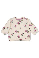 Feetje Sweater AOP - Afternoon Tea Creme