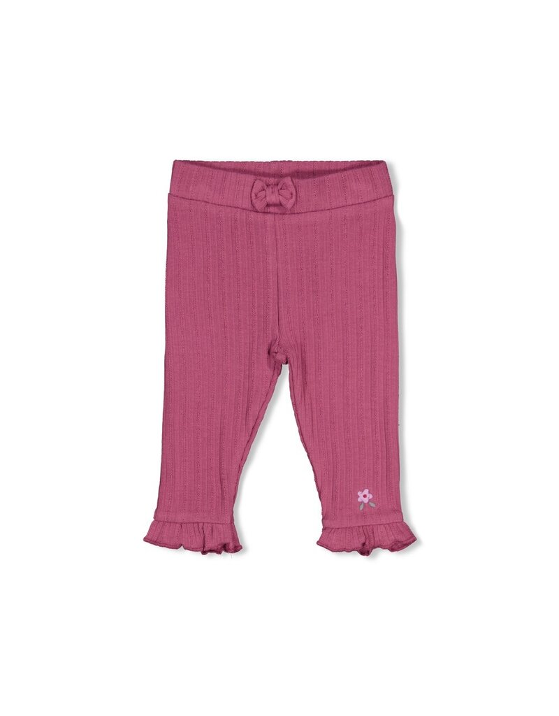 Feetje Legging rib - Afternoon Tea Berry