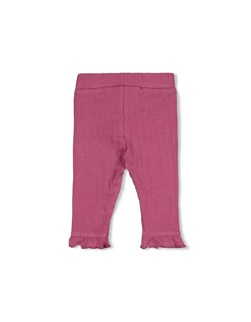 Feetje Legging rib - Afternoon Tea Berry