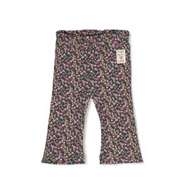 Feetje Flare broek rib AOP - Afternoon Tea Groen