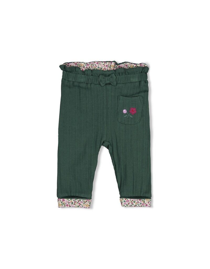 Feetje Legging rib - Afternoon Tea Groen