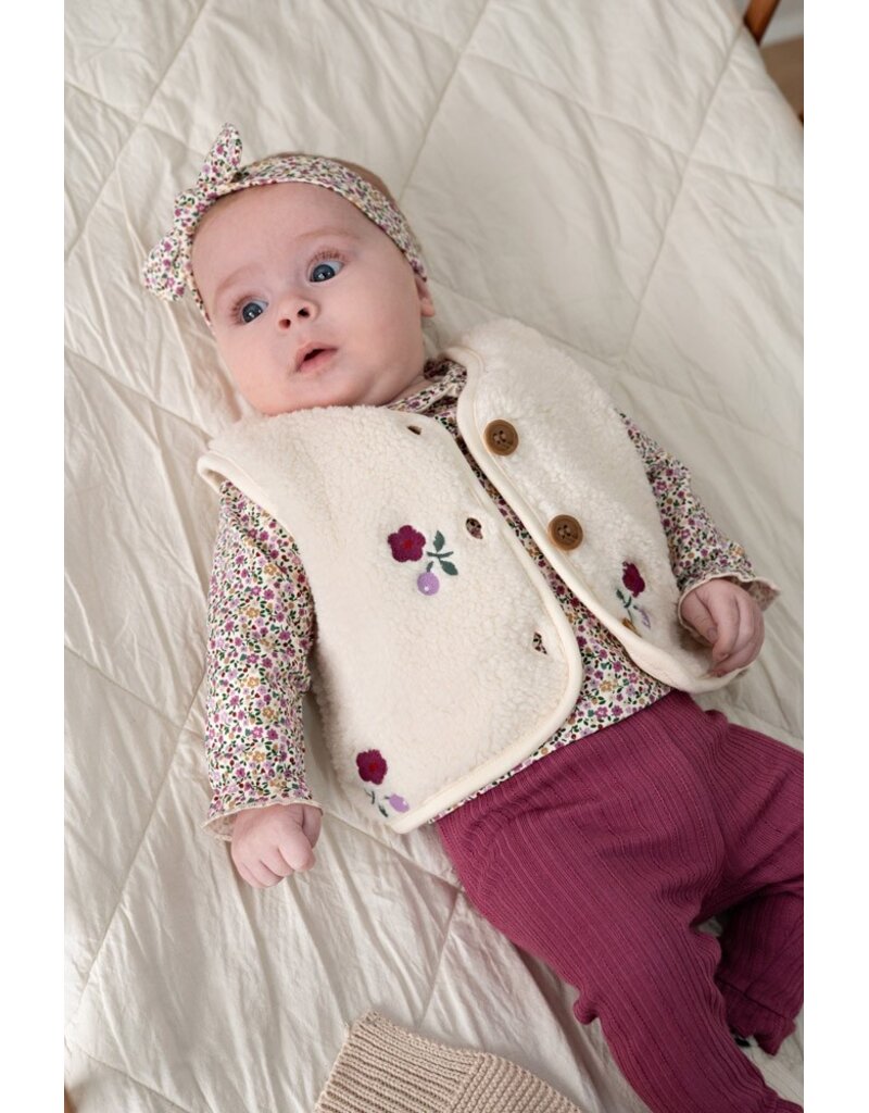 Feetje Legging rib - Afternoon Tea Berry