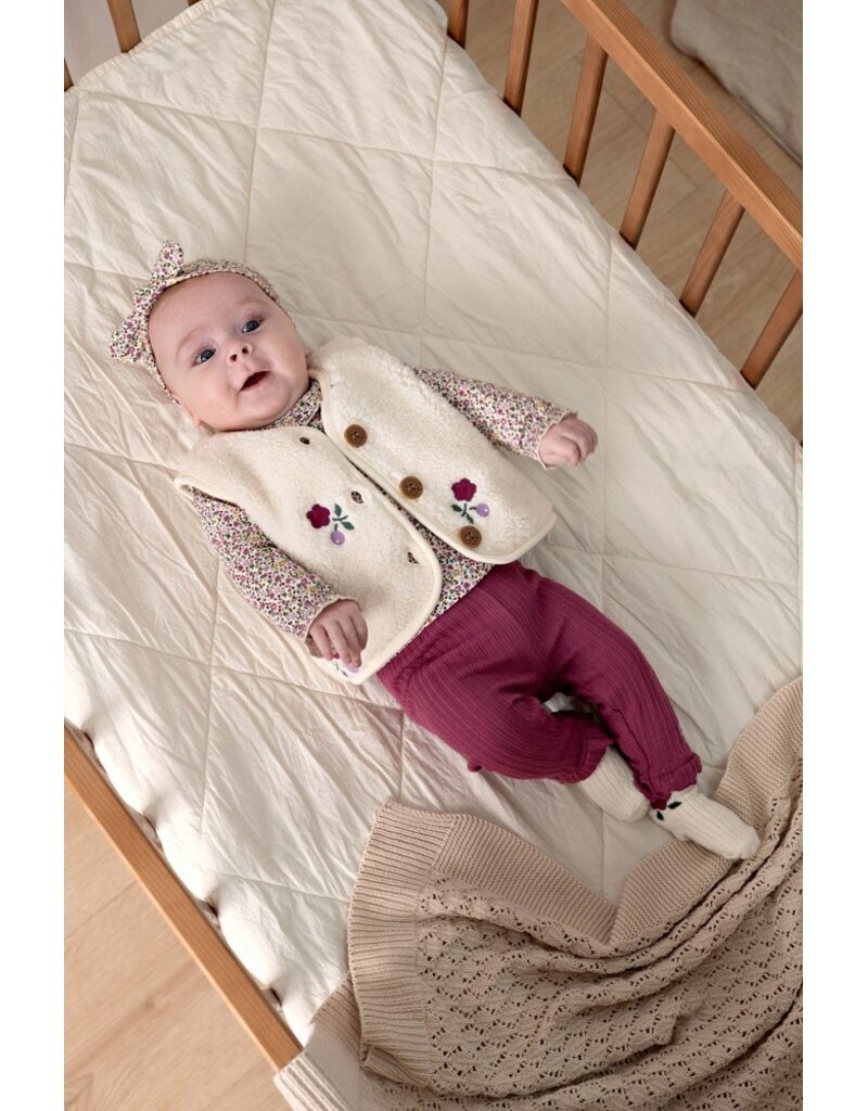Feetje Legging rib - Afternoon Tea Berry