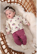 Feetje Sweater AOP - Afternoon Tea Creme