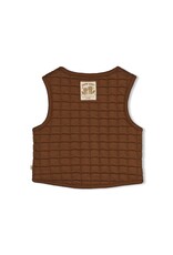 Feetje Omkeerbaar teddy gilet - Tiny Timber Tales Offwhite