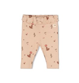 Feetje Legging rib AOP - Forest Garden Zand