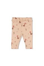Feetje Legging rib AOP - Forest Garden Zand