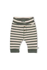 Feetje Broek streep - Wiggle and Waddle Groen