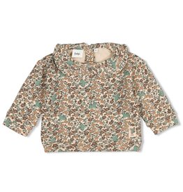 Feetje Sweater AOP relaxed fit - Lucky Bloombird Offwhite