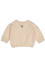 Feetje Sweater boxy oversized - Lucky Bloombird Offwhite