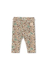 Feetje Legging rib AOP - Lucky Bloombird Offwhite