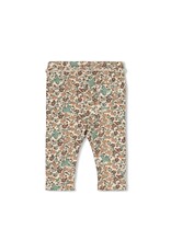 Feetje Legging rib AOP - Lucky Bloombird Offwhite