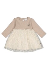 Feetje Jurk met geborduurd tule - Dress to Impress