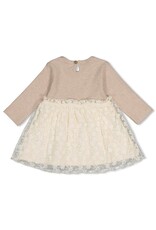 Feetje Jurk met geborduurd tule - Dress to Impress