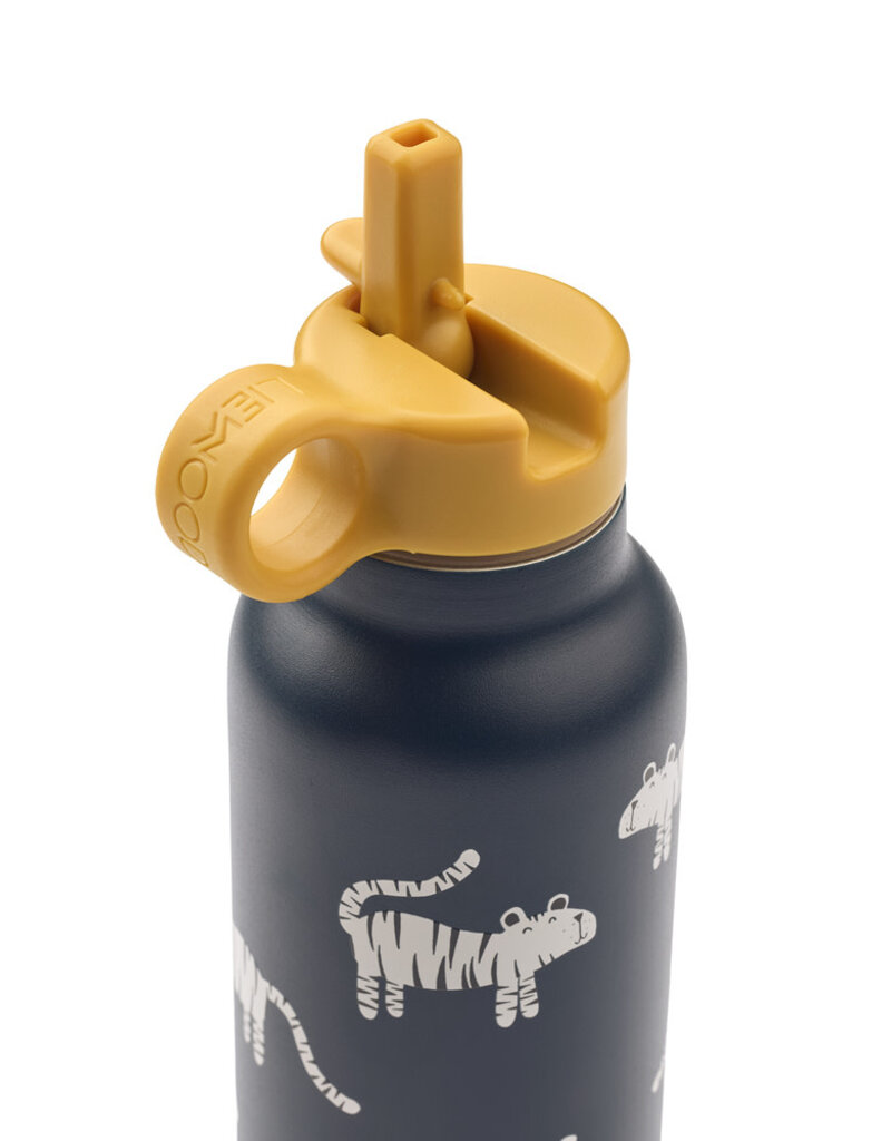 Liewood Falk Water Bottle 500 ml Tiger / Classic navy