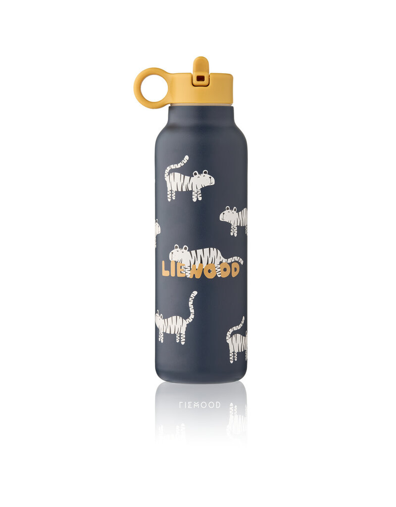 Liewood Falk Water Bottle 500 ml Tiger / Classic navy