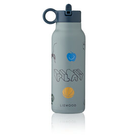 Liewood Falk Water Bottle 350 ml Play / Dusty Peppermint