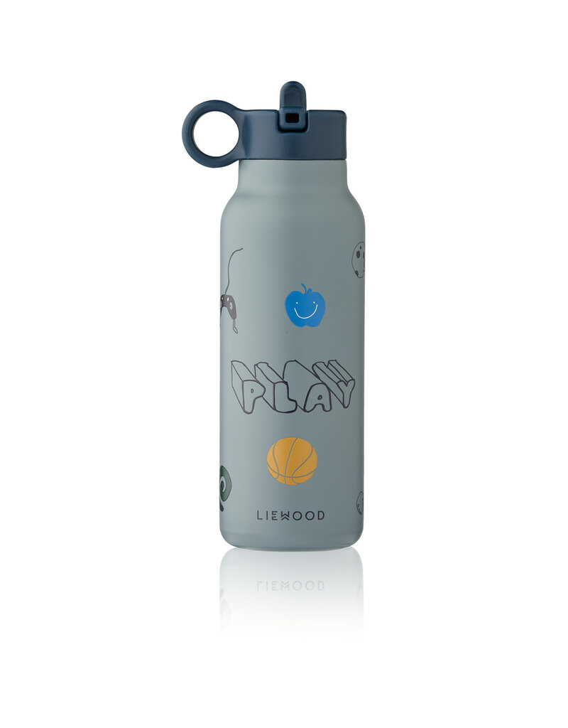 Liewood Falk Water Bottle 350 ml Play / Dusty Peppermint